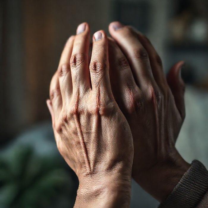 Imagem sobre cicatrizes invisíveis