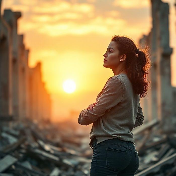 Imagem relacionada à coragem de escolher a si mesma