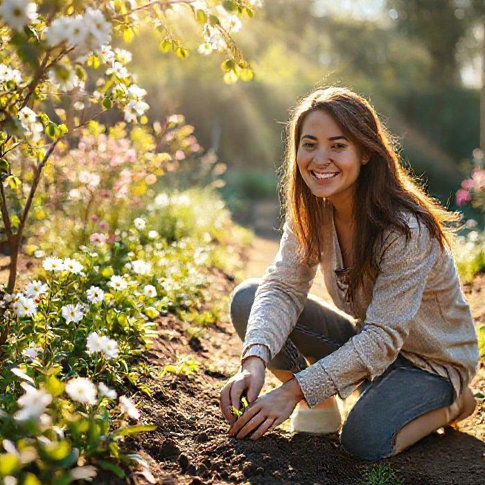 Imagem sobre o voo solo e o jardim próprio